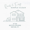 Quick Shine 27 Oz. Plant Based Pet Floor Cleaner 11164 638179