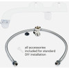 Brondell SimpleSpa Thinline Dual Nozzle Bidet Attachment SS-250 418246