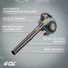Senix 4QL 26.5cc 4-Cycle Handheld Gas Powered Leaf Blower BL4QL-L 713994