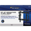 Blue Jet Black 23 In. to 43 In. Medium Fixed TV Wall Mount BJ-2001 515407