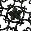 Nuvo Iron 15 In. Dia. Round Cast Aluminum Gate Insert ACW55 754287 Nuvo Iron 15 In. Dia. Round Cast Aluminum Gate Insert ACW55 754287