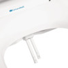 Brondell EcoSeat Round White Non-Electric Bidet Seat with Adjustable Pressure S101-RW 451397