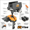 IQ Vise 360-Degree Articulating Bench Vise IQVISE 304427