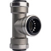 QuickFitting 3-4 In. x 3-4 In. x 3-4 In. Push-to-Connect Stainless Steel Tee SS824R 476408