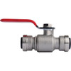 QuickFitting 1-2 In. Push-to-Connect Stainless Steel Full Port Ball Valve SS912R 453520