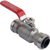 QuickFitting 1-2 In. Push-to-Connect Stainless Steel Full Port Ball Valve SS912R 453520