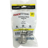 QuickFitting 1 In. Push-to-Connect Stainless Steel Straight Coupling SS831R 438603