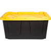 Durabilt 27 Gal. Black/Yellow Tote 4427BKYL.36