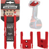 StealthMounts Tool Mounts for Milwaukee M18 (4-Pack) TM-MW18-RED-4