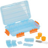 SubSafe Charcuterie Safe Light Blue & Neon Orange Food Storage Set CHO 610348