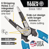 Klein-Kurve 8 In. Heavy-Duty Wire Stripper-Crimper Multi Tool K12065CR 365529