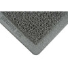 3m Entrance Mat, Vinyl, 7-16 in Thick, Gray, 3 ft W x 5 ft L 6050