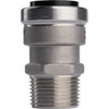 QuickFitting 3-4"pfxmnpt Ss Adapter SS822MR 412202