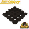Gorilla Super Sliders 1 In. Brown Felt Pad (48-Piece) 4728624BG
