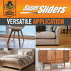 Gorilla Super Sliders 1 In. Beige Felt Pad (48-Piece) 4719024BG 213061