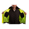 Tingley Jacket, Polyester, Class 3 R, Green; Yellow, M J26172-M