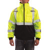 Tingley Jacket, Polyester, Class 3 R, Green; Yellow, 5XL J26172-5X