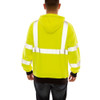 Tingley Job Sight FR Hooded Sweatshirt, Yellow-Black, 2XL S88122