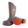 Men's Flite Tall Rubber Boots, Composite Toe, 15 in Height, Gray, 9