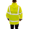 Tingley Men's Jacket, Polyurethane-Polyester, Green; Yellow, 5XL J27122