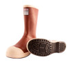 Men's Pylon Mid Rubber Boots, Steel Toe, 12-1-2" Height, Brick Red, 7  MB922B