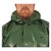Tingley Iron Eagle Rain Hood, Green, Snaps, Nylon/Polyurethane H22148.LG.01