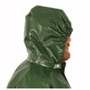 Tingley Iron Eagle Rain Hood, Green, Snaps, Nylon-Polyurethane H22148