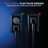 Maximm 6 Ft. 16-3 Black 3-Outlet 360 Deg. Rotating Plug Extension Cord ADW-360-C3F06-16B0-WM 548101