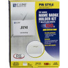 C-Line Products 3-1-2" x 2-1-4" Pin Style Name Badge Holder Kit,100-BX 94223