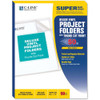 8-1-2" x 11" Letter Size Deluxe Non Glare Vinyl Project Folders, 50-BX  62138