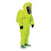 Dupont Encapsulated Level A Suit,XL,Front,Tychem 10000 TK554TLYXL000100