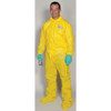 Kleenguard ChemSpry Protect Covall Hood Boot ZipFrnt ElasWrist 4X YEL 00687