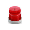 Warning Light, Red, (6) LED, 120V AC, 65 FPM, 4 9-32 in Dia., Panel-Conduit  48XBRMR120A