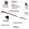 Milwaukee Tool M18 FUEL 10 in. Telescoping Pole Saw 3013-20