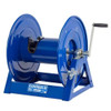 Coxreels Hand Crank Hose Reel,100 ft,1-2" ID,Blue 1125-4-100