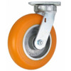 Kingpinless Swivel Plate Caster,Polyurethane,1200 lb  CDP-G-17