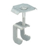Grating Clip, For Screw Size 1/4 in, Carbon Steel, Galvanized, 50 PK