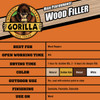 Gorilla 6 Oz. White Wood Filler Tube 112124 798728