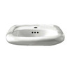 American Standard Bathroom Sink,21-1/4 In. W,6-1/2 In. H 0955001EC.020