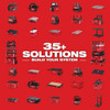 PACKOUT Rolling Tool Chest, Black-Red, Plastic, 38 in W x 12 in D x 16 in H  48-22-8428