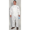 Kleenguard Collared Disp. Coveralls,White,XL,PK25 46104