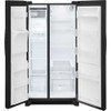 Frigidaire Refrigerator, Black, Automatic FRSS2623AB