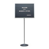 Quartet Pedestal Letter Board,20 x 16 In 7920M