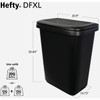 Hefty 20.4 Gal. Dual Function Trash Can HFT-2280075-3 641087