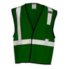 Kishigo High-Visibility Vest,Green,L/XL B123-L-XL