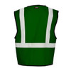 Kishigo High-Visibility Vest,Green,L/XL B123-L-XL