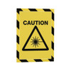Manufacturer Varies Sign Holder,Black; Yellow,14.06" H,PK2 4772130
