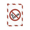 Manufacturer Varies Sign Holder,Red; White,14.06" H,PK2 4772132