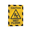 Manufacturer Varies Sign Holder,Black; Yellow,14.06" H,PK2 4770130