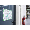 Manufacturer Varies Sign Holder,Green; White,14.06" H,PK2 4772131